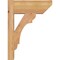 Ekena Millwork Olympic Slat Smooth Outlooker, Western Red Cedar, 5 1/2"W x 12"D x 16"H OUT06X12X16OLY06SWR - alternate 4